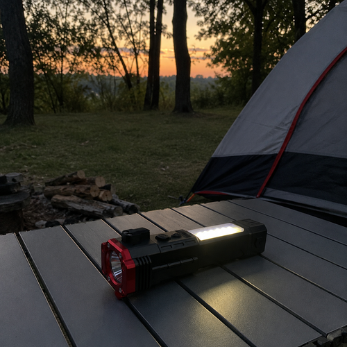En camping
