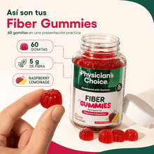 Fiber Gummies · Fibra prebiótica en gomitas